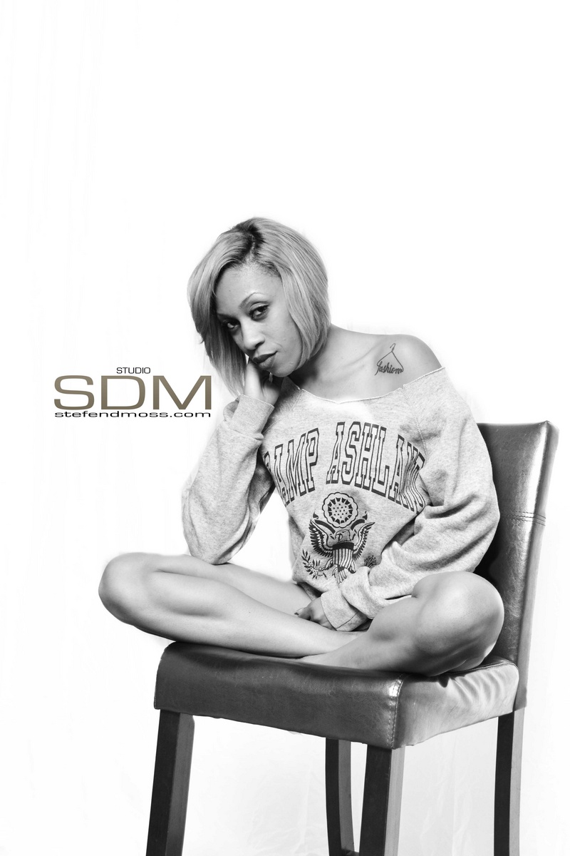 Male and Female model photo shoot of studio SDM and Karenwhitney