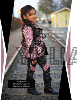Female model photo shoot of jaimedeorosan in Eva Lissette's Petite Magnifique Childrens Magazine