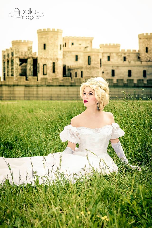 Female model photo shoot of Ashland layne in the versailes castle