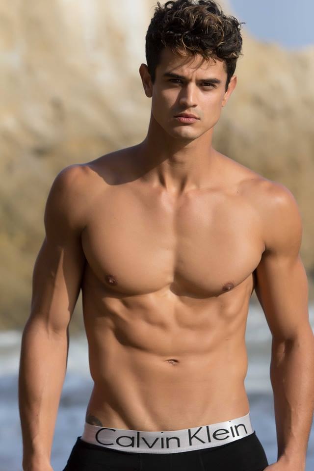 Male model photo shoot of Rafael Vida in El Matador Beach. Malibu, CA.