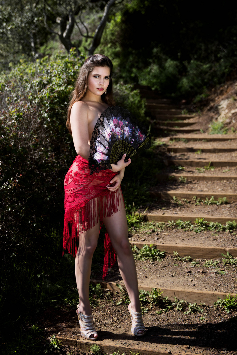 Female model photo shoot of Melania Moria by Miko Photo Glamour in Marin Headlands, CA