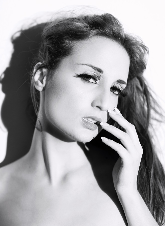 Female model photo shoot of Elena Filippi 2 by Steve Wall