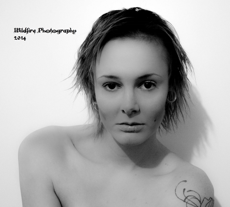 Female model photo shoot of WildFire Photography  in Wildfire Studios