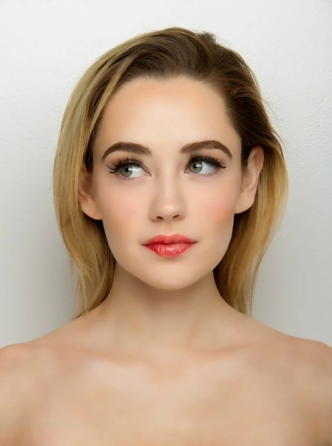 Female model photo shoot of BlushingBlonde in NYC