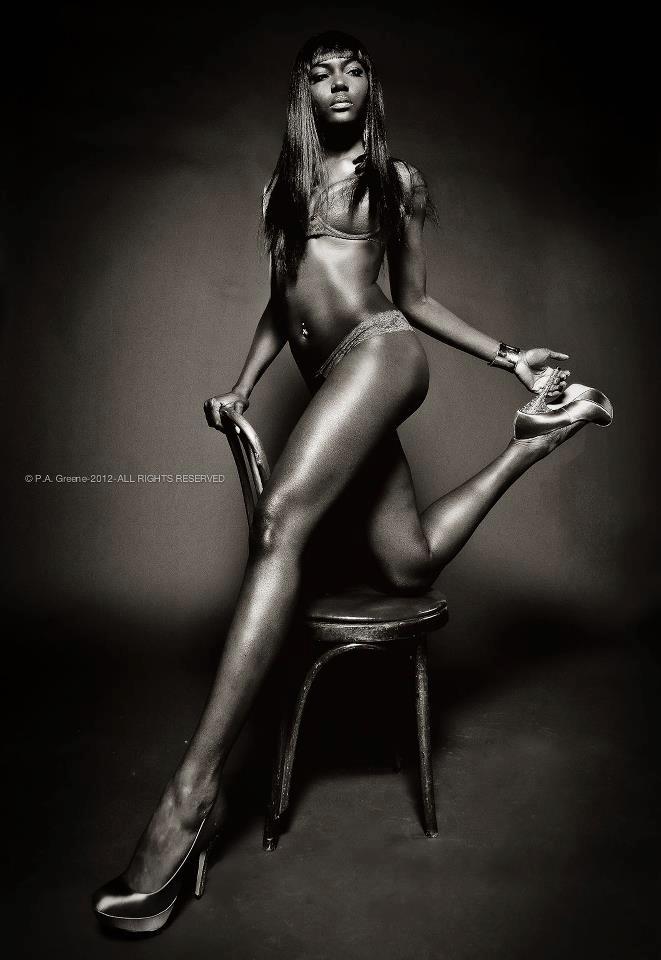 Female model photo shoot of Toni B chocolate