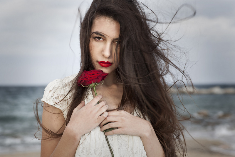 Female model photo shoot of Callena Brenchley Photo in Barcelona Beach
