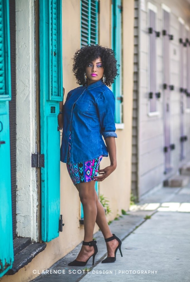 Female model photo shoot of Rashanna Renee by Clarence Scott Photo in New Orleans