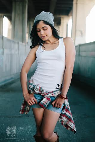 Female model photo shoot of bnava in LA River