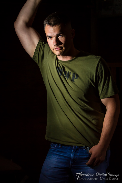 Male model photo shoot of Thompson Digital Image