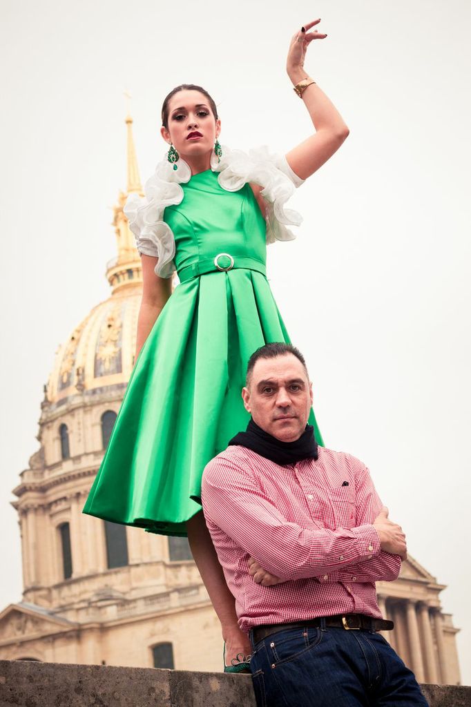 Male model photo shoot of Machicao Couture in Paris - France