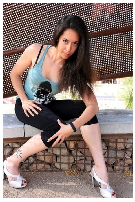 Female model photo shoot of Atiana  by Neon Salt Mine