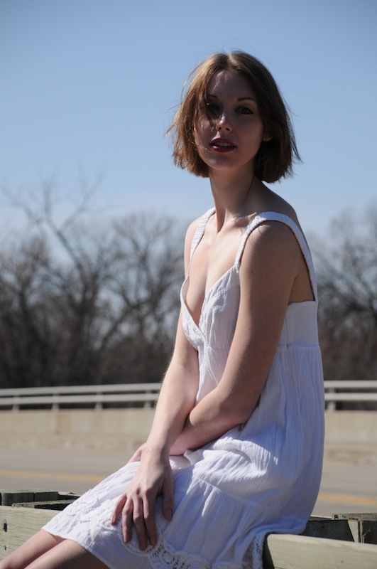 Female model photo shoot of Marin Ferox