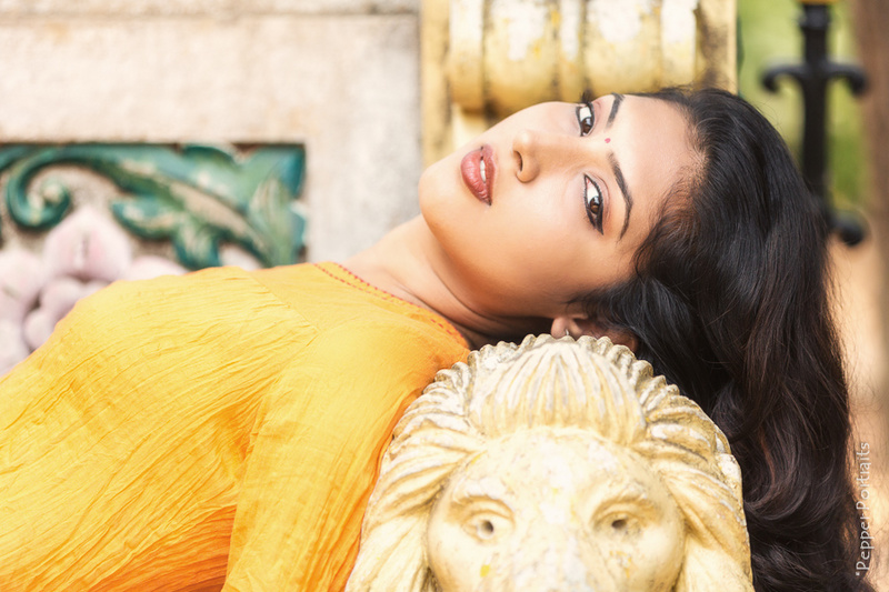 Female model photo shoot of Vandana Vinod by Lifeart Portraits v