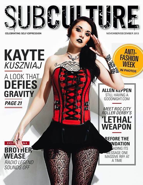Female model photo shoot of Kayte Kz, wardrobe styled by Von Kramp