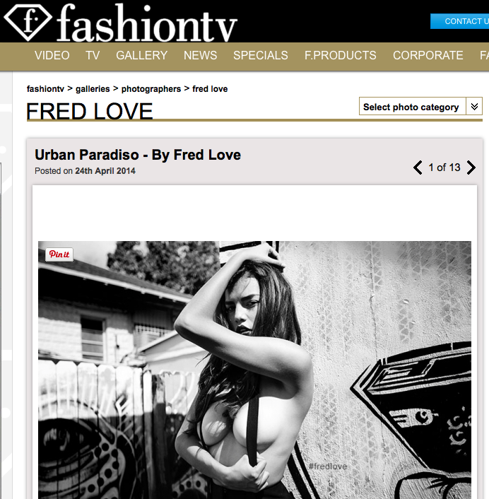 Male model photo shoot of Fred Love