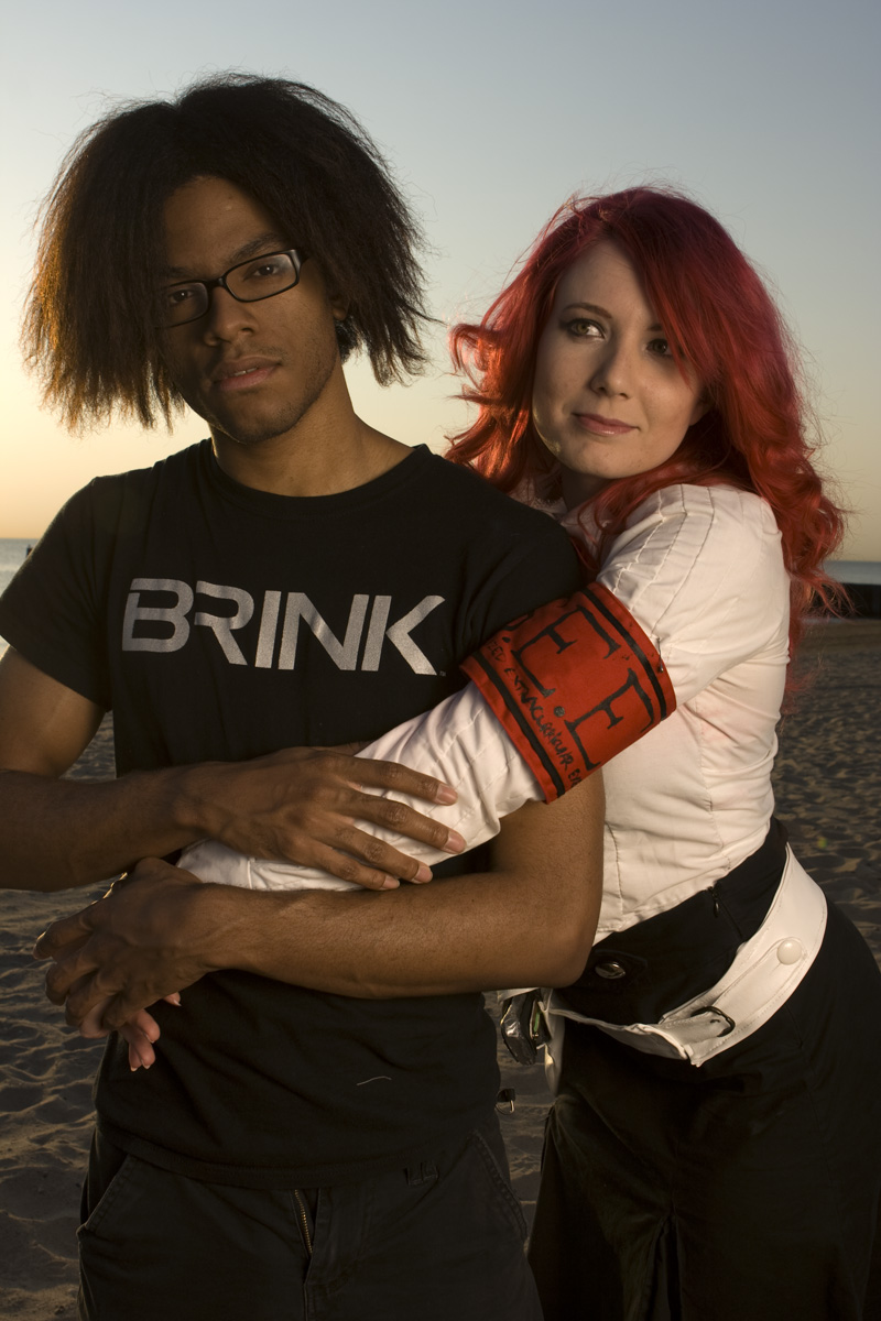 Male and Female model photo shoot of Grey Fowle and Ashley Riot