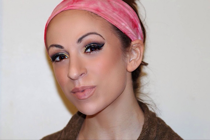 Female model photo shoot of NikkiRey Makeup