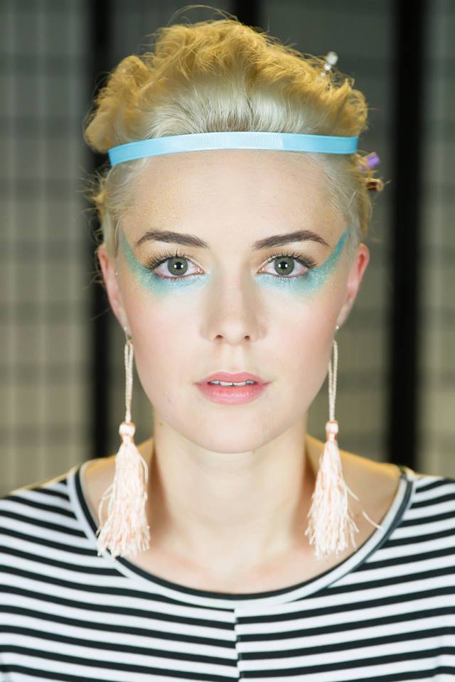 Female model photo shoot of Corrine Graf Makeup