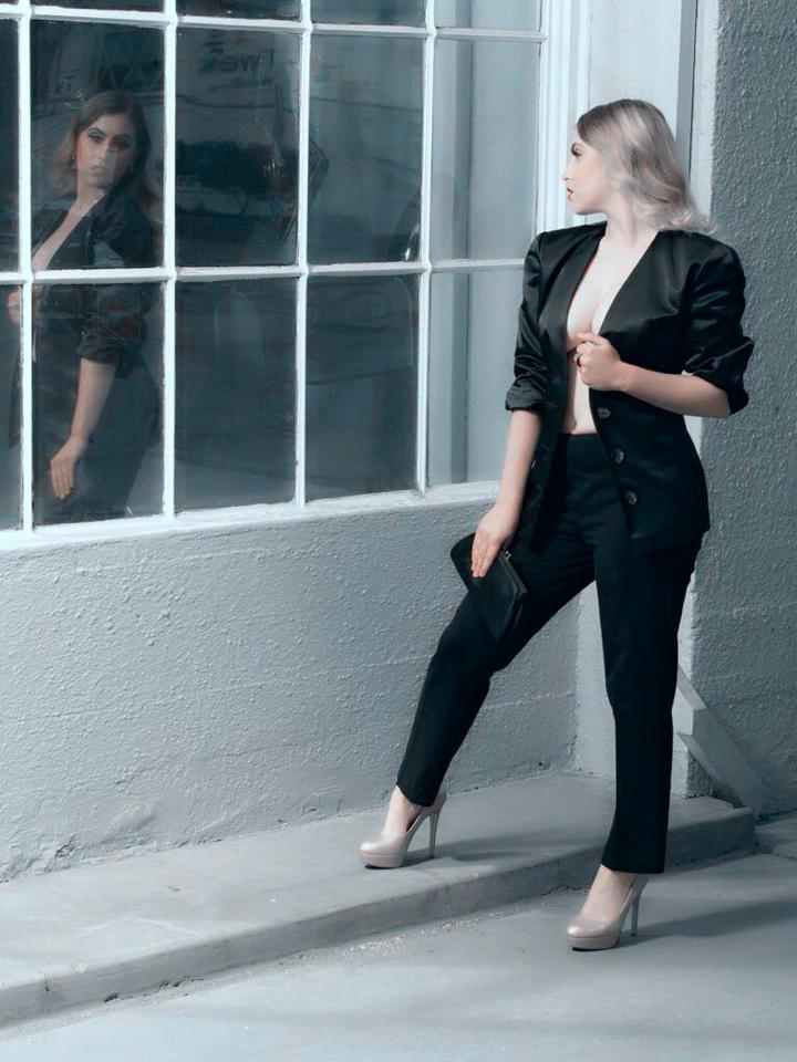 Female model photo shoot of Celina Jordan, wardrobe styled by Brand Styles Fashion