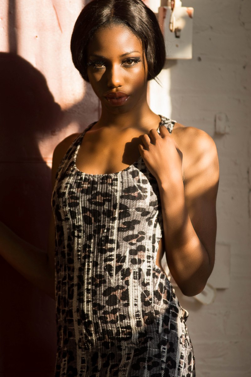 Female model photo shoot of Briana Jamison by Devon Warren Foto in Art Factory, Paterson, NJ