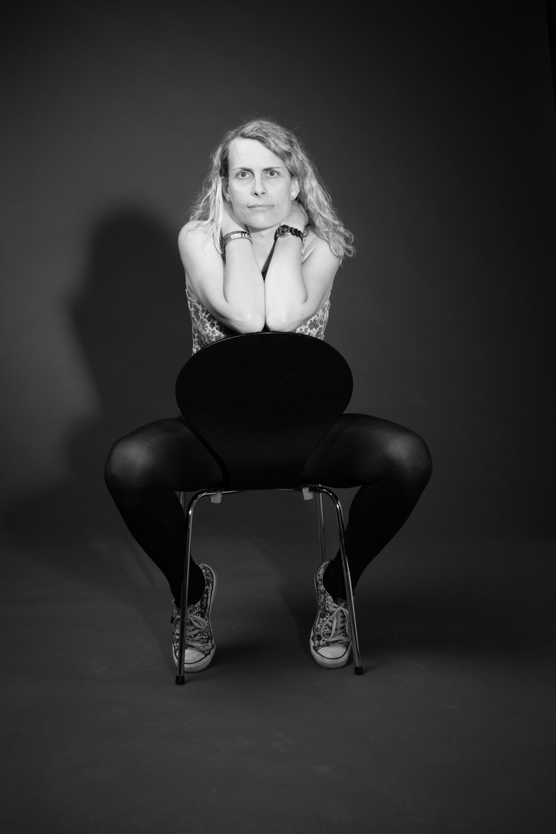 Female model photo shoot of Charlotte Barnes in Dock Road Studios