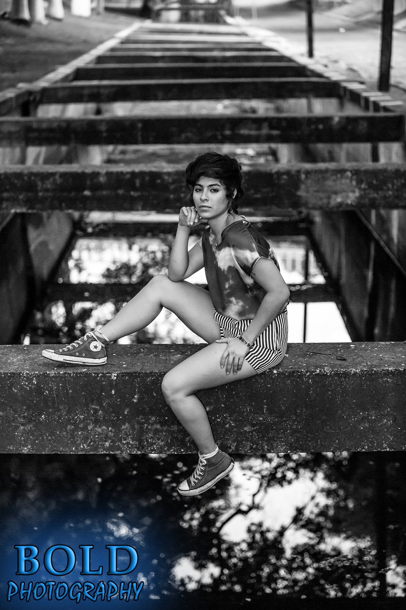 Female model photo shoot of Natty Lopez in Historic Roser Park