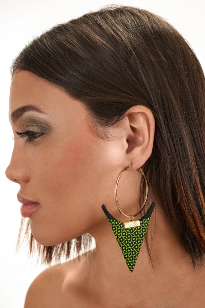 Female model photo shoot of Mova Jewelry Designer in Miami/LA/NYC