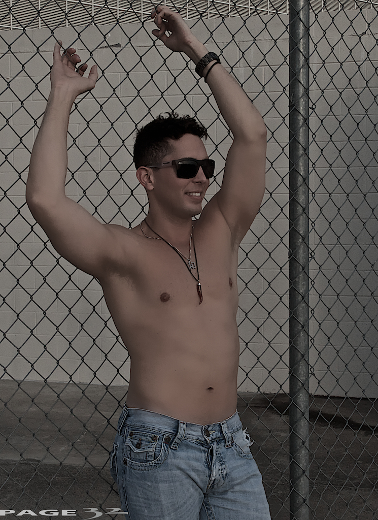 Male model photo shoot of page32 in parking garage - dallas