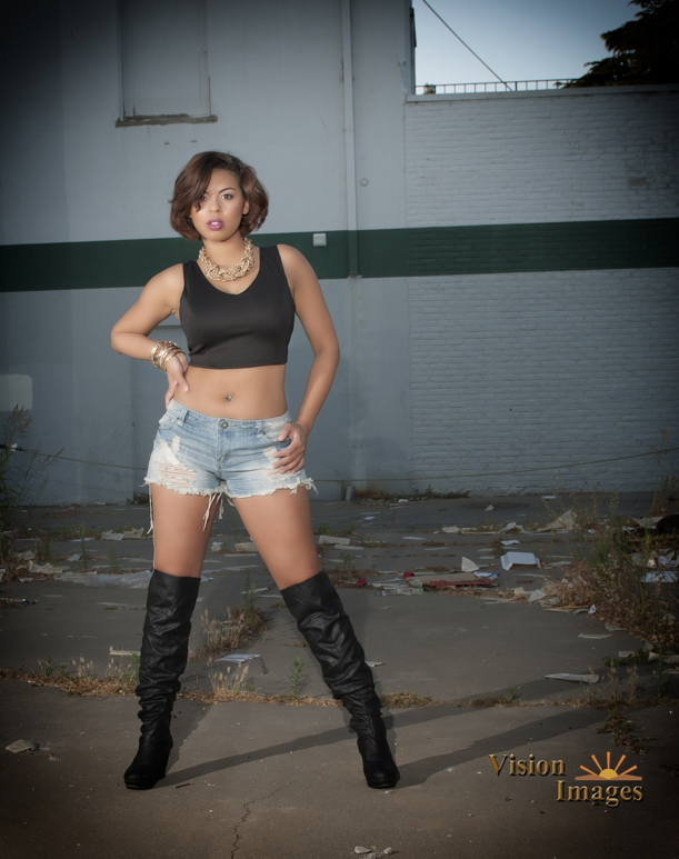 Female model photo shoot of Tiffany Day by Vision Images by Jake in Manteca, CA