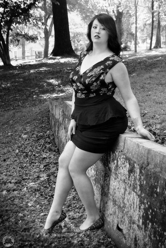 Female model photo shoot of Sherae Kirkland in West View Park Knoxville Tennessee