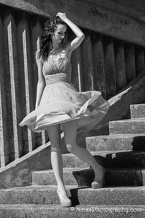 Female model photo shoot of NinasPhotography and SageBell in Newport, Oregon