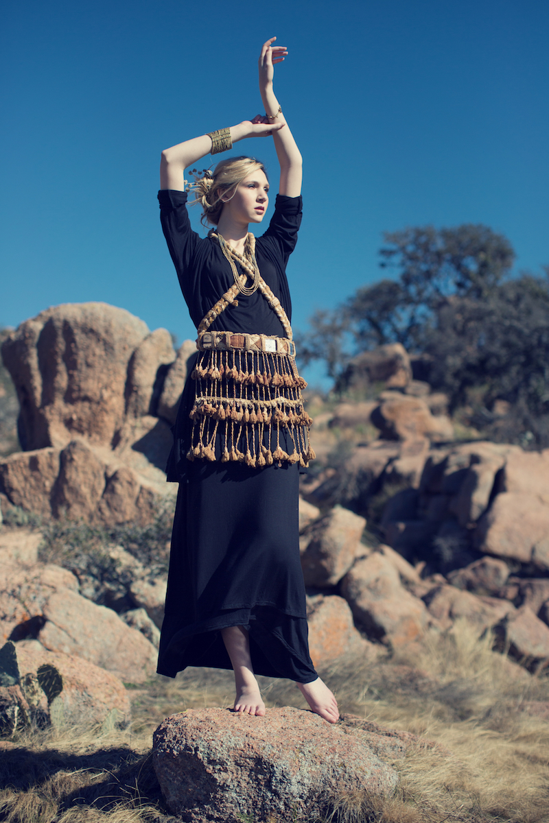 Female model photo shoot of foxLOR-Lori Fox in Enchanted Rock, Texas