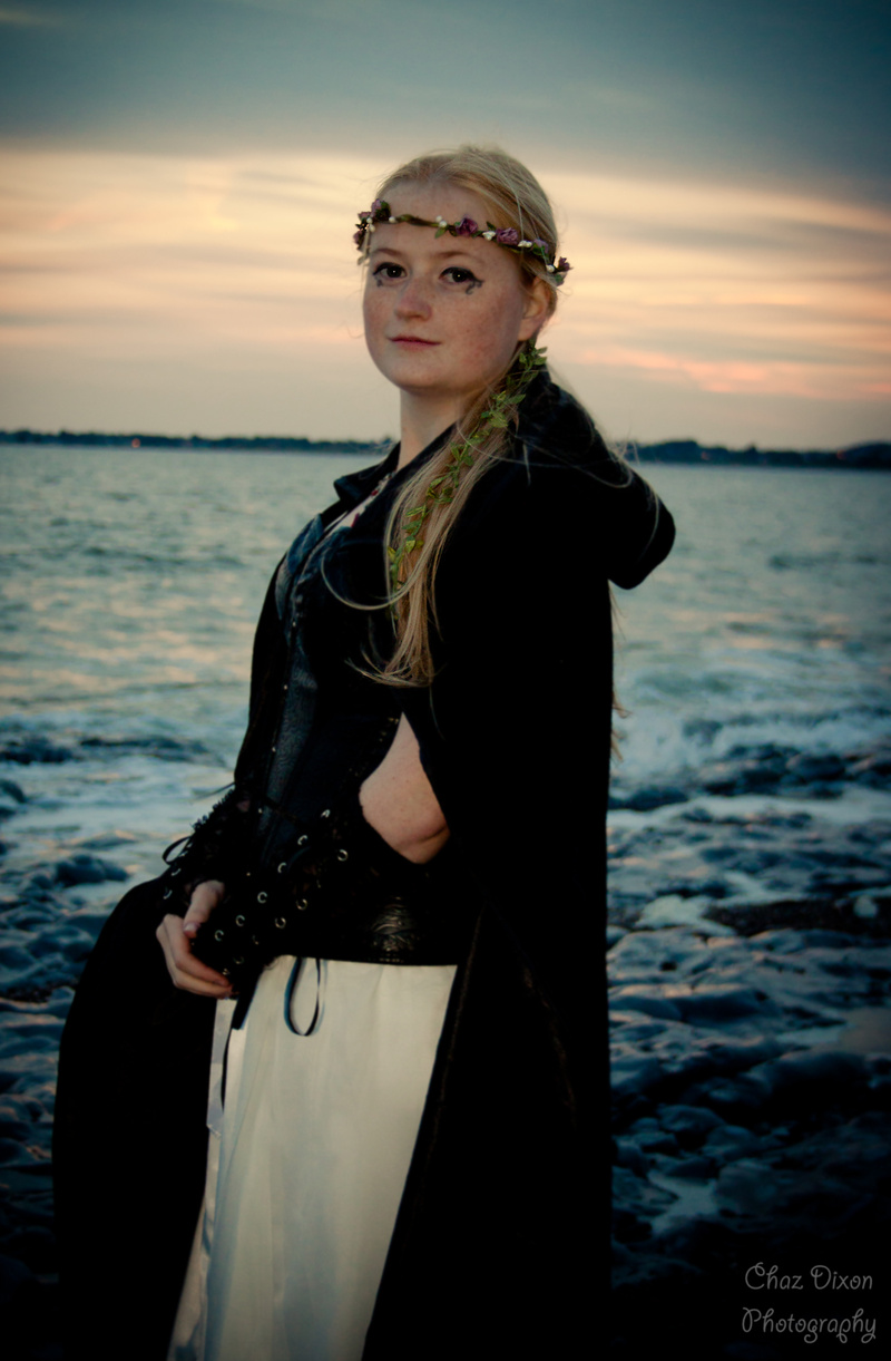 Female model photo shoot of Lunar Rose in Ogmore by the Sea