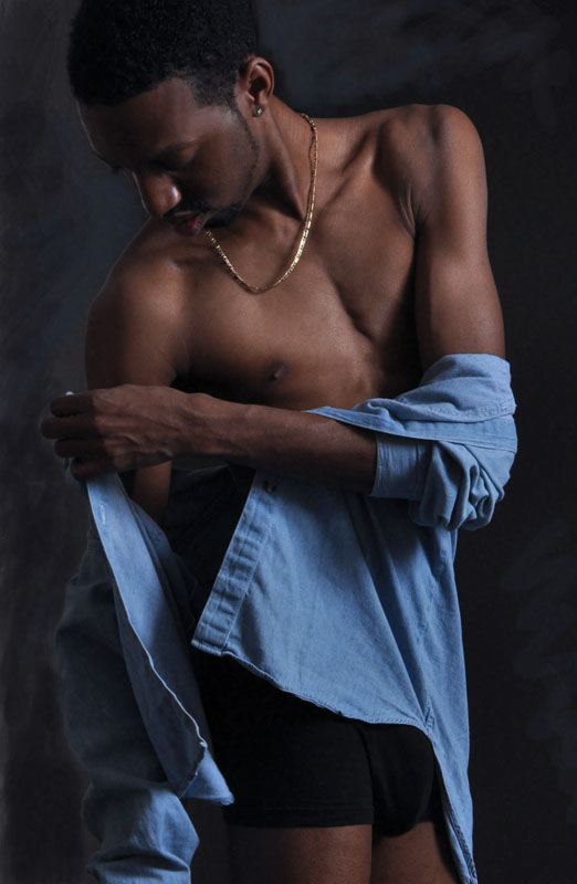 Male model photo shoot of Tone Williams by YogaBear Studio