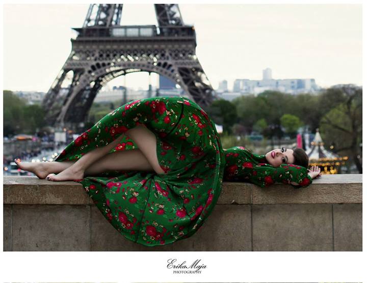 Female model photo shoot of tevainyte in Paris