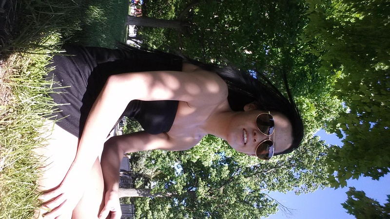 Female model photo shoot of Sammi4130 in Lafayette Park