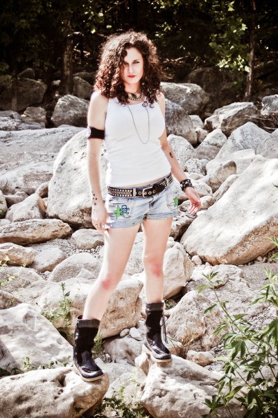 Female model photo shoot of Evie Evilicious in Austin Texas