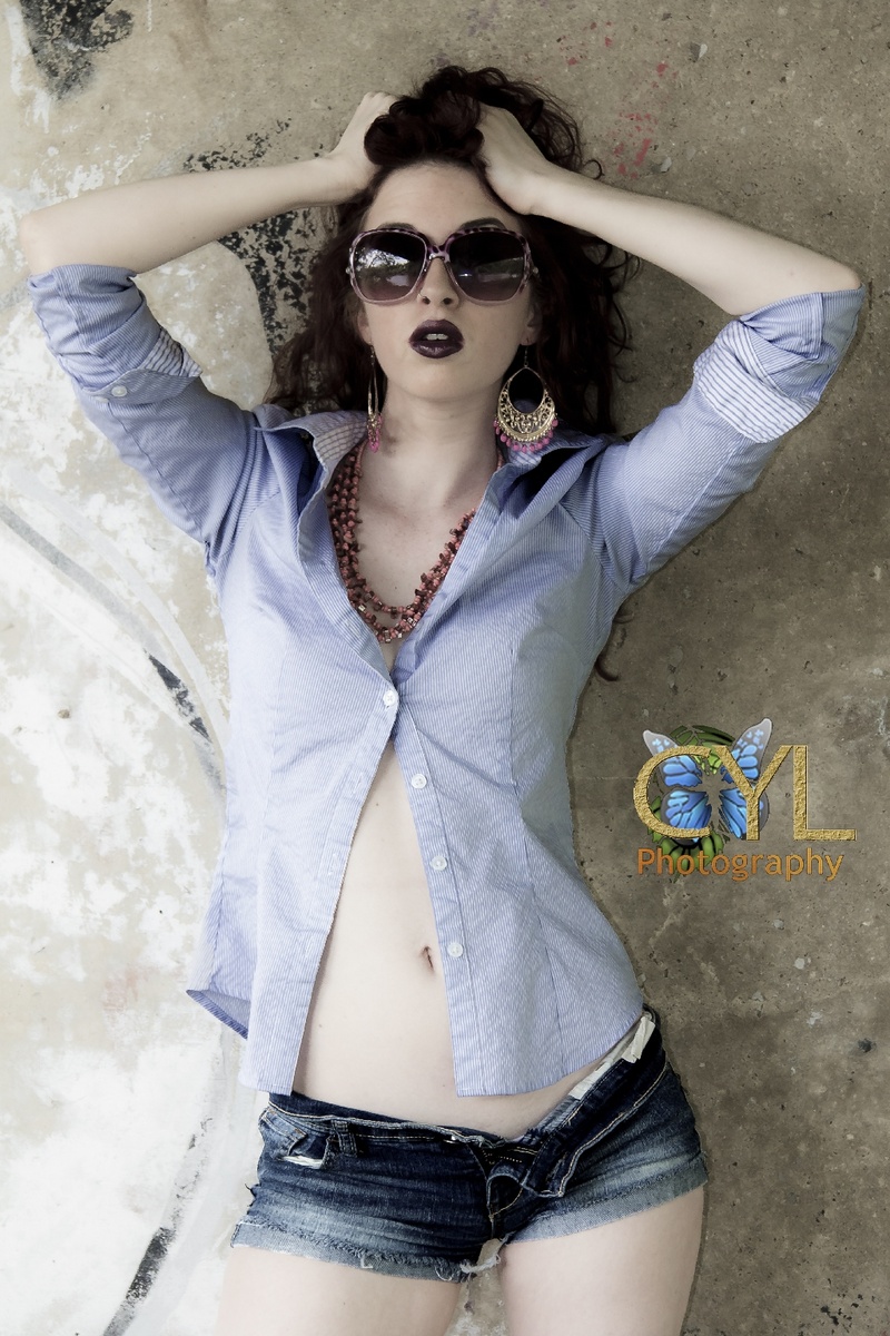 Female model photo shoot of Sammy Lei by CYL Photography