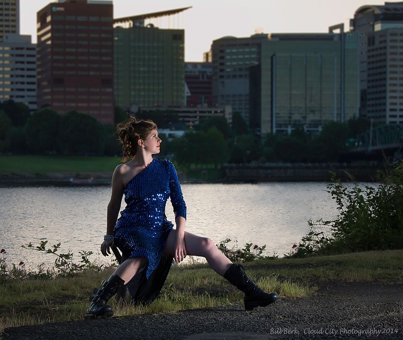 Female model photo shoot of Callirrhoe Moon in Portland Waterfront