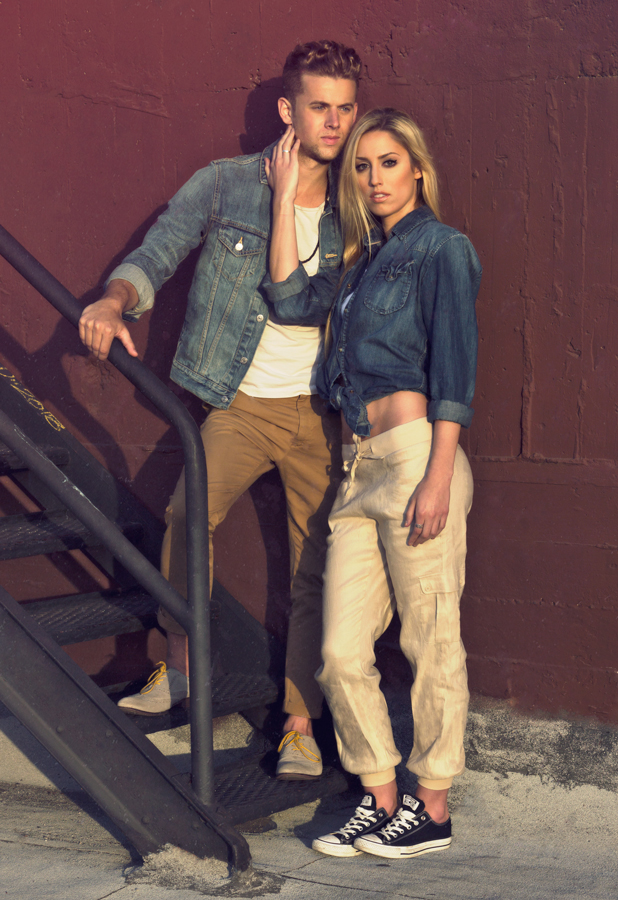 Female and Male model photo shoot of Corrine Garnica and Tyler Sturgulewski by OffMyRoll