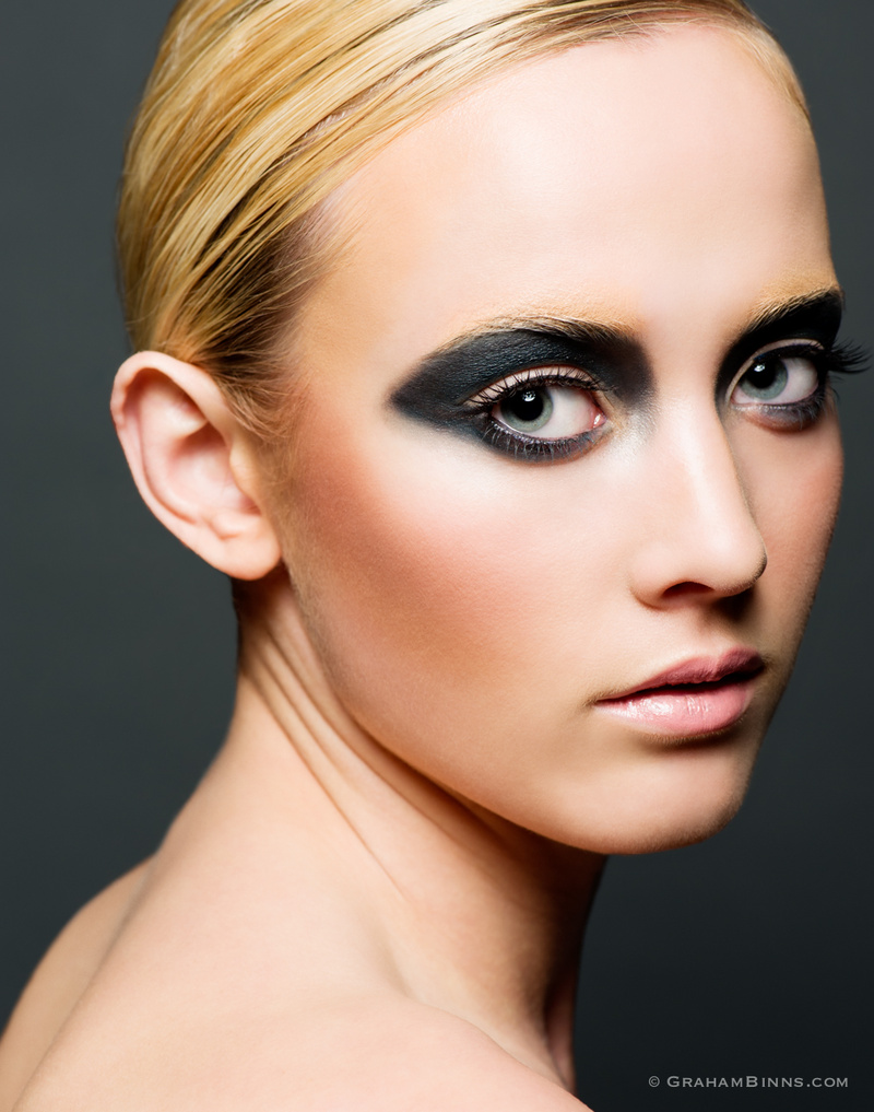 Male model photo shoot of Graham Binns in Manchester, UK, makeup by Lynn Docherty