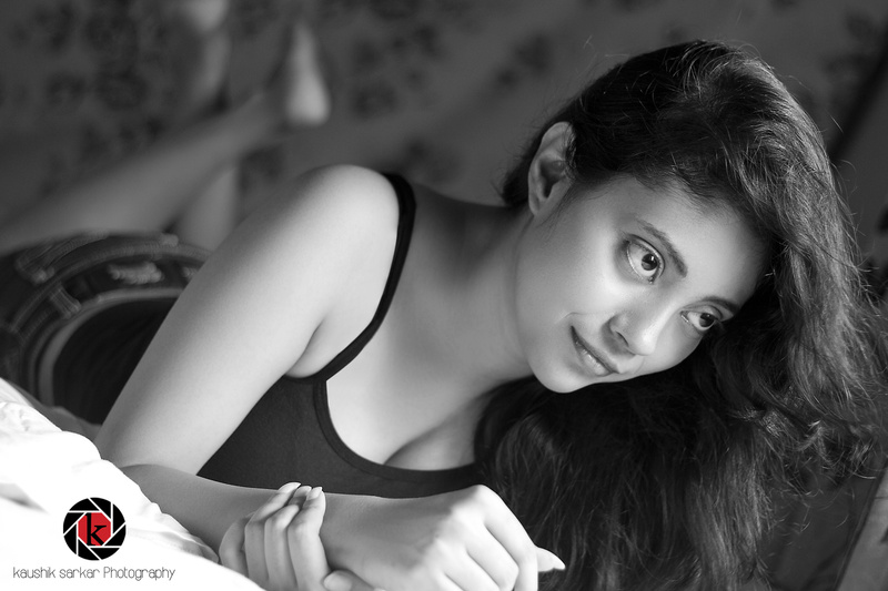 Female model photo shoot of Pritha Bose in West Bengal