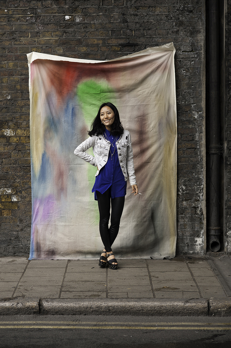Female model photo shoot of Jaroslava Gontsarenko in London