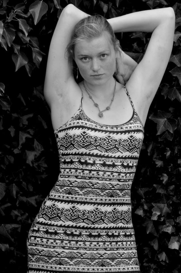 Female model photo shoot of Dineke Rieske by Jonathan Adler in Amsterdam