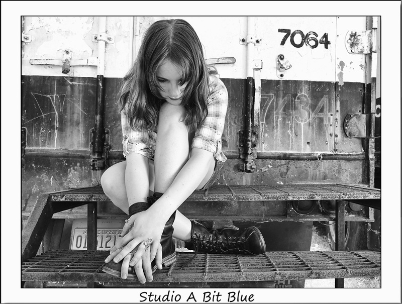 Female model photo shoot of Mina Katz by Studio A Bit Blue