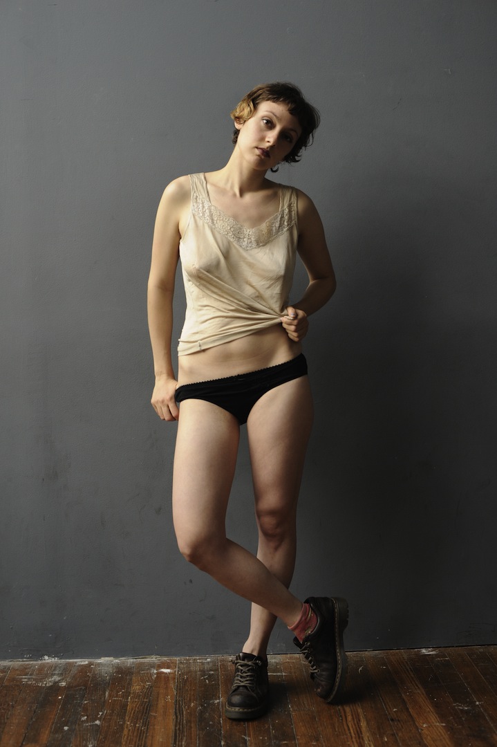 Female model photo shoot of avena_sativa by Andrew French in New York
