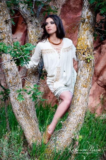 Female model photo shoot of Inda Kalivoda