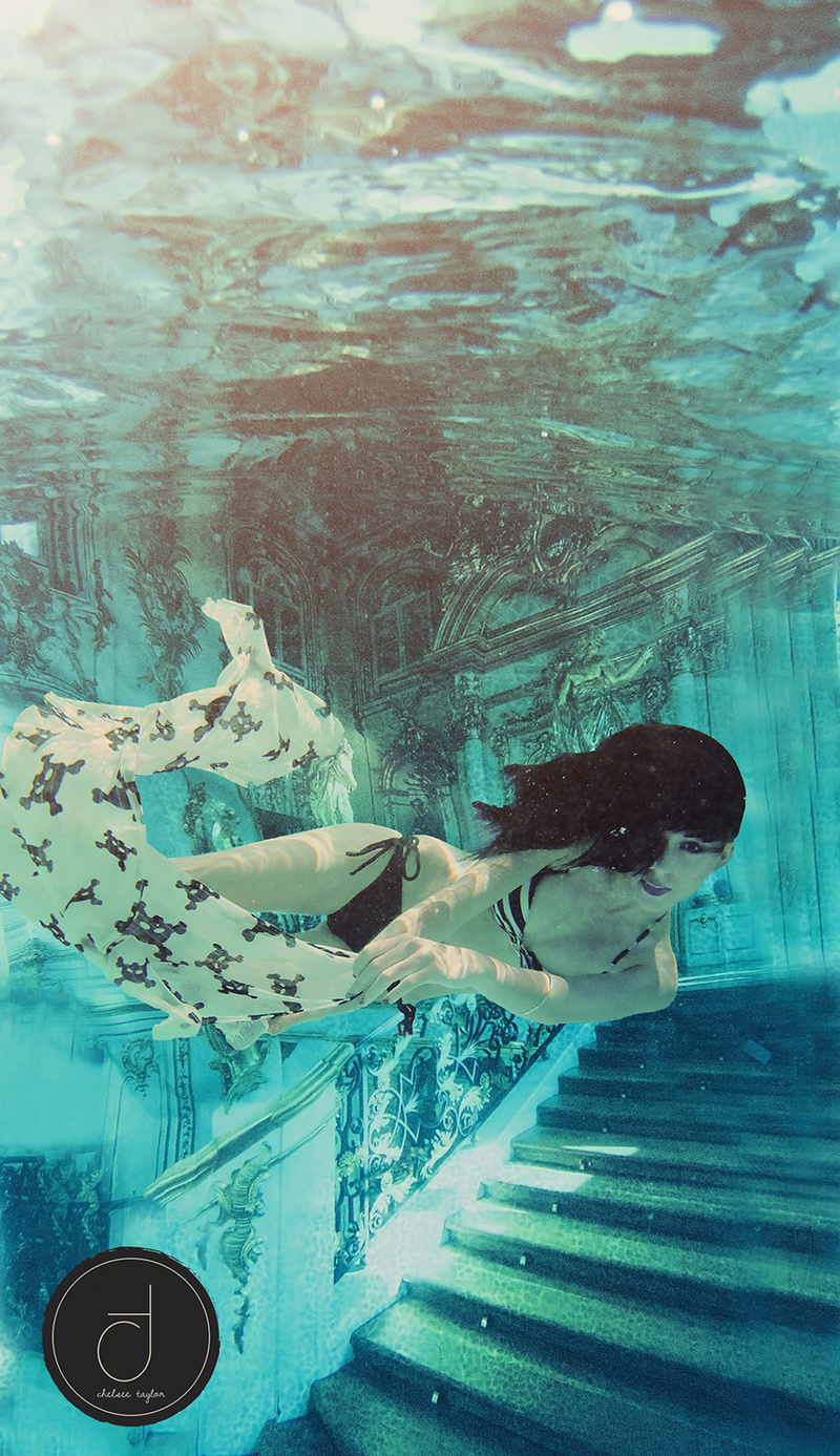 Female model photo shoot of -Underwater Studios CT- and Tiiaaa, makeup by TiiaaaN