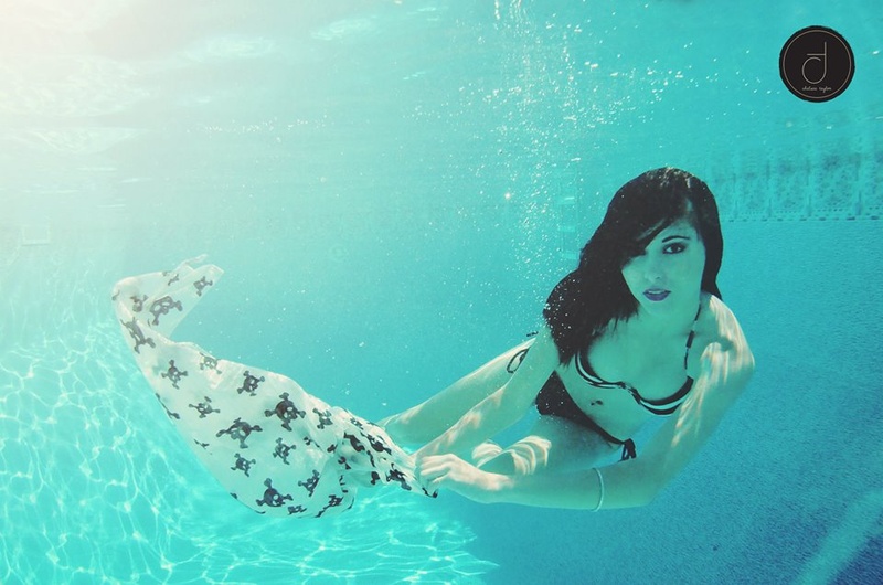 Female model photo shoot of -Underwater Studios CT- and Tiiaaa in Sudbury, Ontario