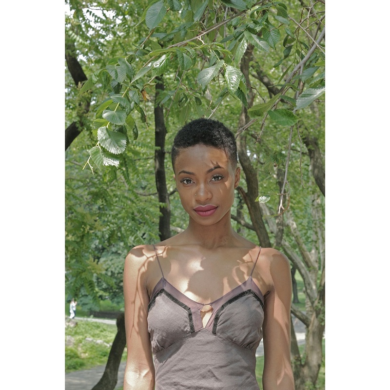 Female model photo shoot of kaya m in Central Park
